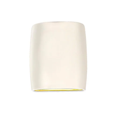 Small Wide ADA Outdoor LED Cylinder – Open Top & Bottom (254|CER-8857W-MAT)