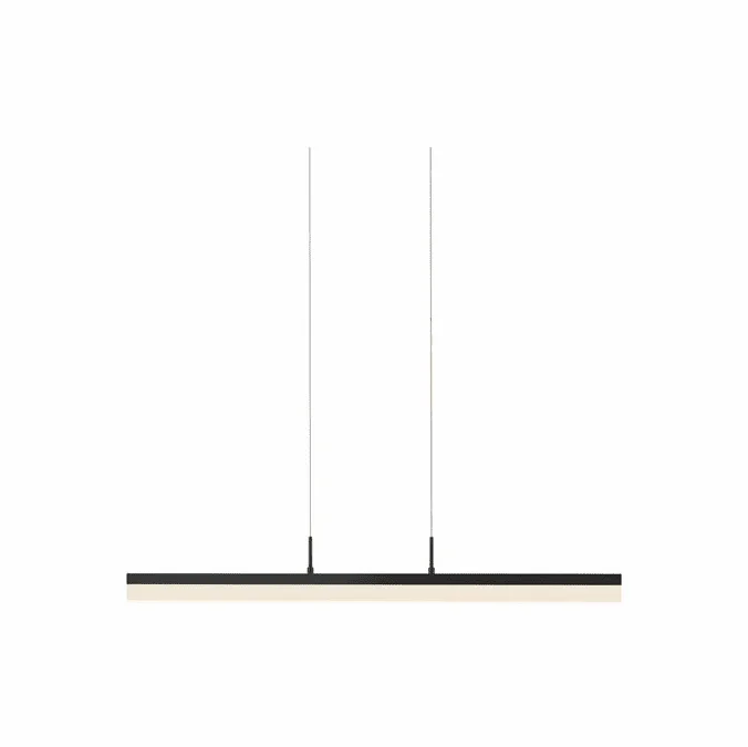 Sonneman 2346.25 Stiletto Satin Black LED 32″ Kitchen Island Lighting