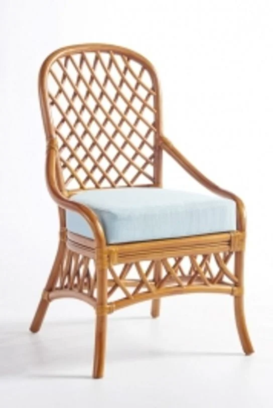 South Sea Indoor Antigua Dining Side Chair in Walnut 3120WAL CODE:UNIV10 for 10% Off