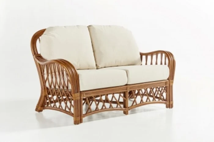 South Sea Indoor Antigua Loveseat in Walnut 3102WAL CODE:UNIV10 for 10% Off