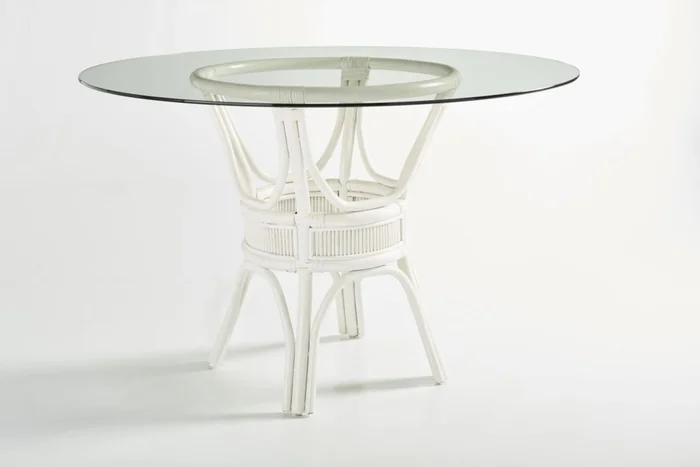 South Sea Indoor Bermuda 48″Round Dining Table in White Wash CODE:UNIV10 for 10% Off