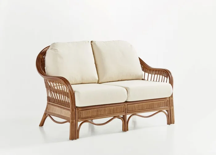 South Sea Indoor Bermuda Loveseat in Pecan 1402PEC CODE:UNIV10 for 10% Off