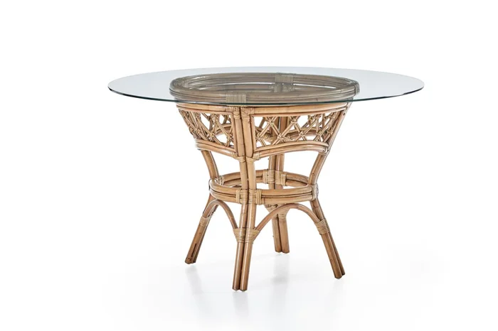 South Sea Indoor Nadine 42″ Round Dining Table in Cinnamon CODE:UNIV10 for 10% Off