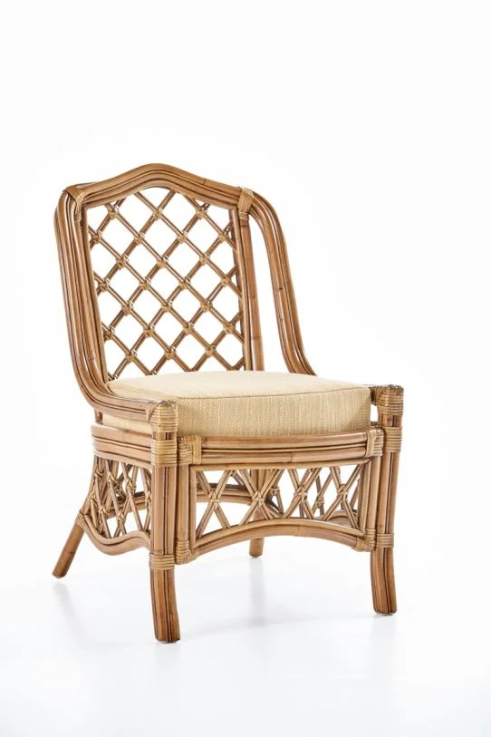 South Sea Indoor Nadine Side Chair in Cinnamon 6220CIN CODE:UNIV10 for 10% Off