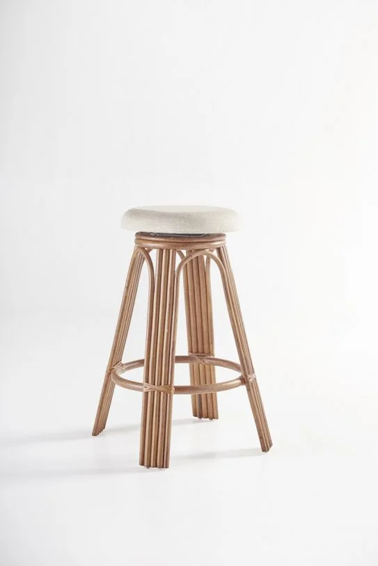 South Sea Indoor New Kauai 24″ Barstool in Pecan 2902-24PEC CODE:UNIV10 for 10% Off