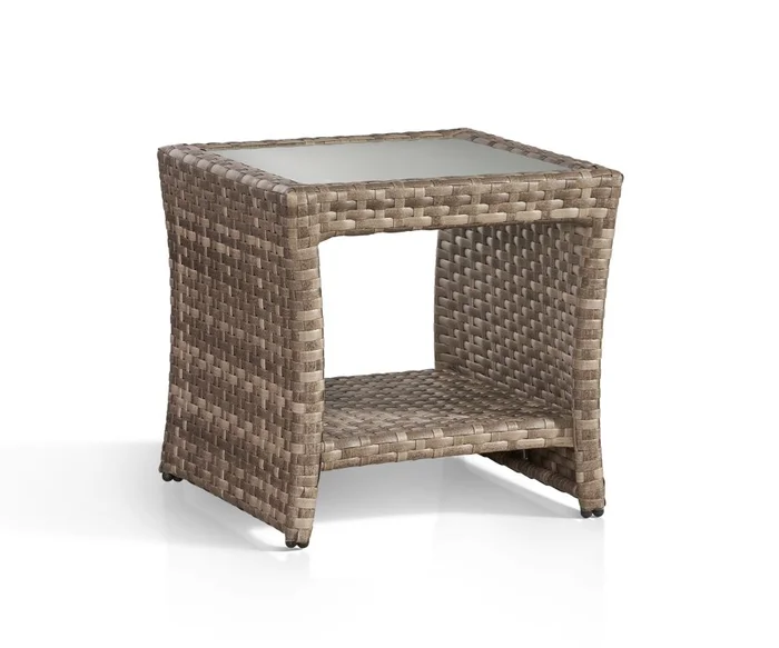 South Sea Outdoor Driftwood Bay End Table in Sandlewood 78243SDW CODE:UNIV10 for 10% Off