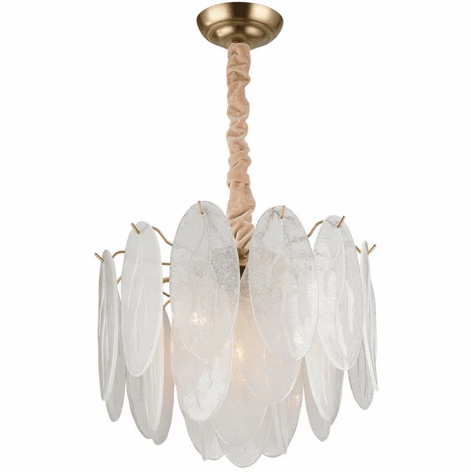 StarFire Crystal 2722BR Helsinki Brass 20″ Lighting Pendant