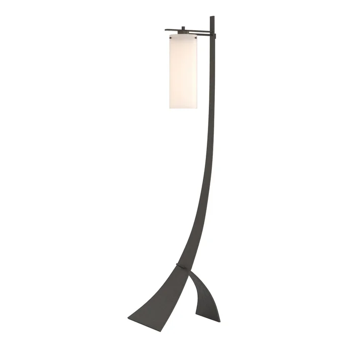 Stasis One Light Floor Lamp in Dark Smoke (39|232665-SKT-07-GG0109)