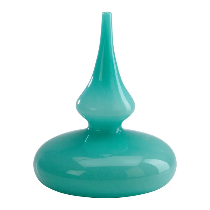 Stupa Vase Turquoise Small By Cyan Design