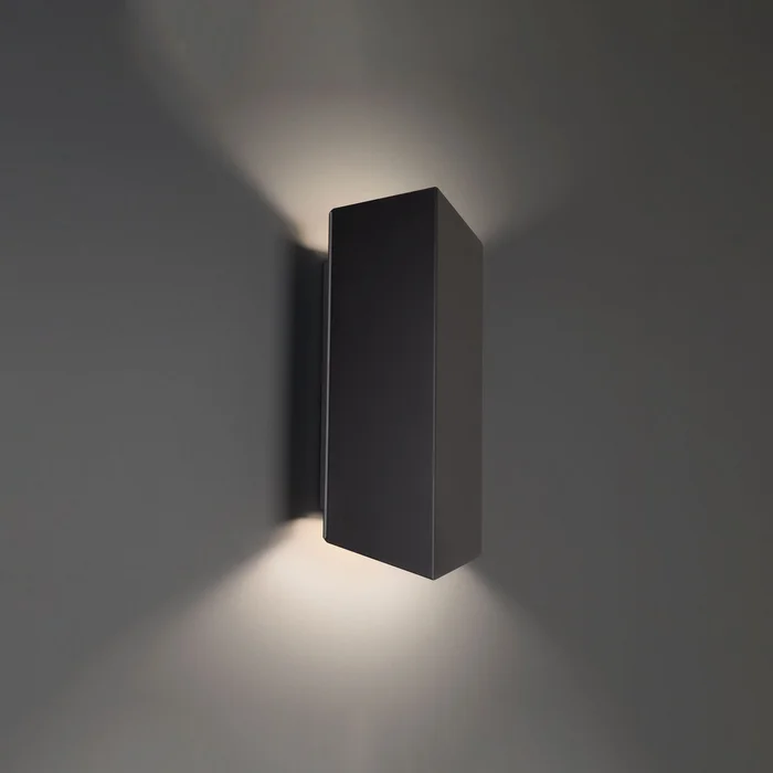 Summit LED Outdoor Wall Sconce in Black (34|WS-W49214-35-BK)
