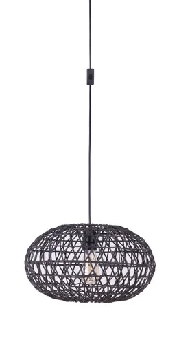 Swag Pendants One Light Pendant in Flat Black (46|SW2003-FB)