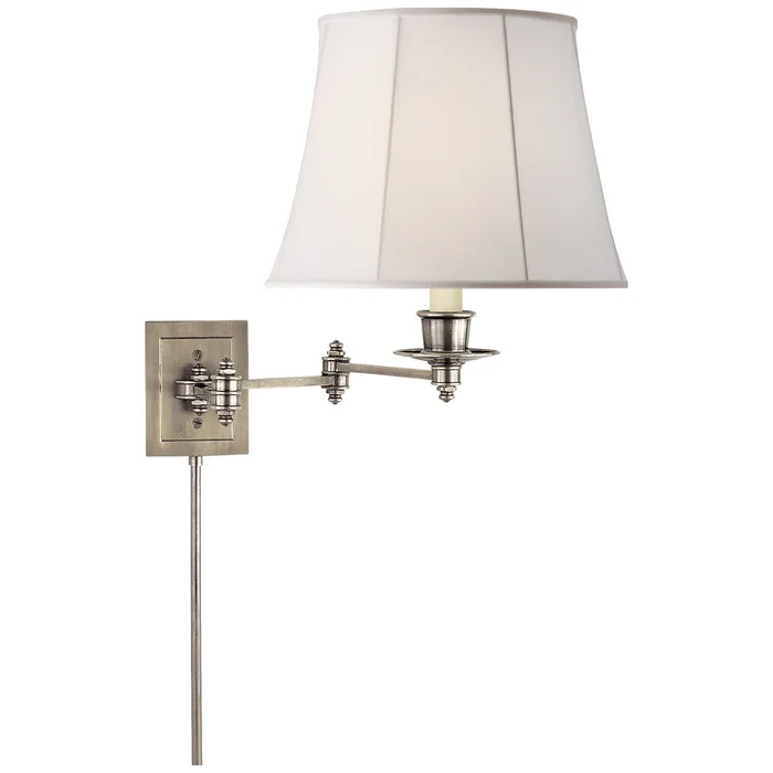 Swing Arm Sconce One Light Swing Arm Wall Lamp