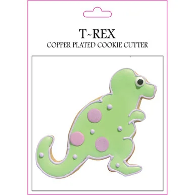 T-Rex Cookie Cutters (Set Of 6) in Copper (45|CPTREX/S6)