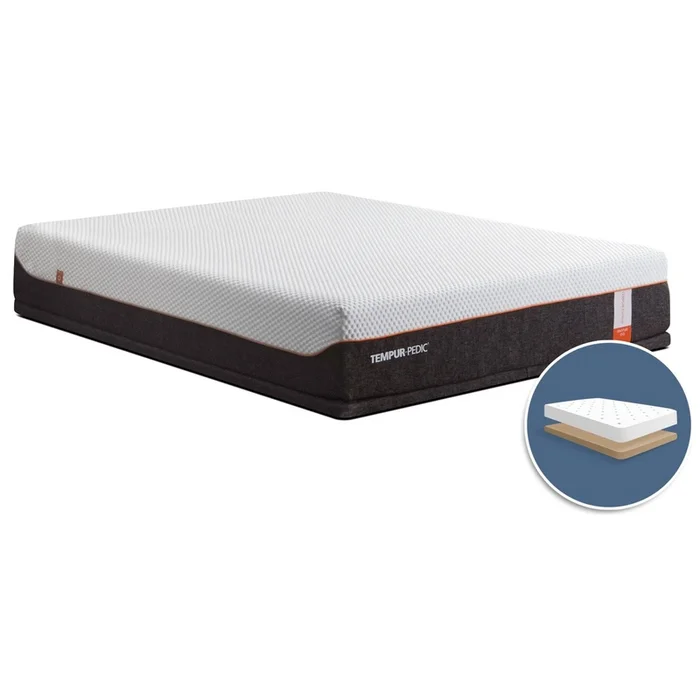 Tempur-Pedic TEMPUR-Gratitude Low-Profile Queen Mattress Set|Ensemble matelas profil bas TEMPUR-Gratitude de Tempur-Pedic pour grand lit