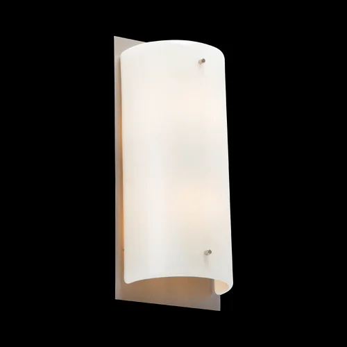 Textured Glass Cover Sconce – 13-Inch (1289|CSB0044-13-BB-FS-E2)