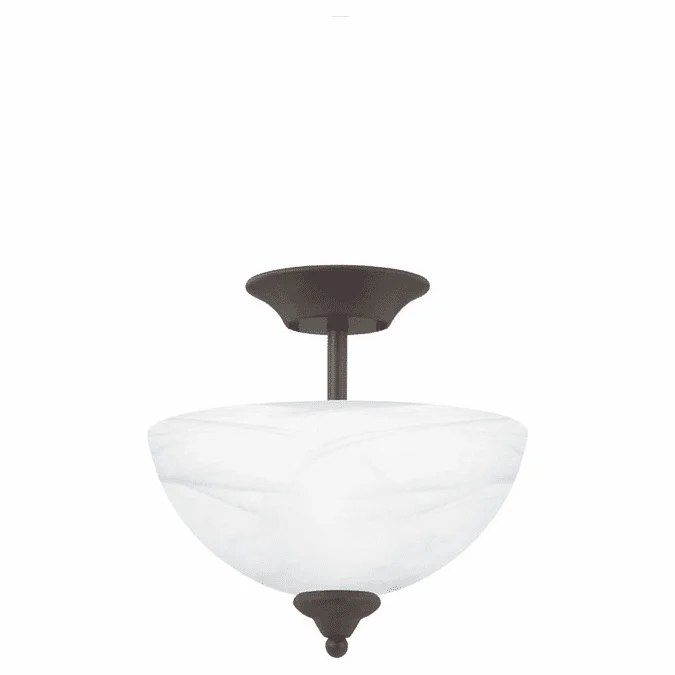 Thomas Lighting SL861463 Tahoe Painted Bronze Finish 11.75″ Wide Overhead Light Fixture