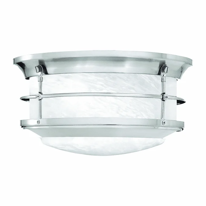 Thomas Lighting SL928378 Newport Brushed Nickel Finish 11.25″ Wide Exterior Flush Mount Lighting Fixture