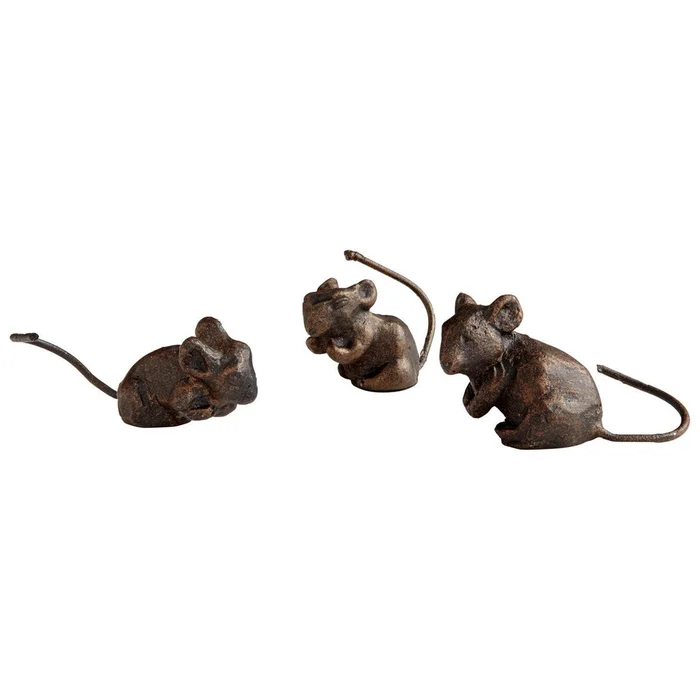Three Blind Mice Bronze By Cyan Design