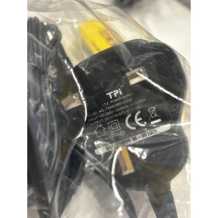 TPI 6V 1A Power Supply (TSA9-060100WB) (Chargers)