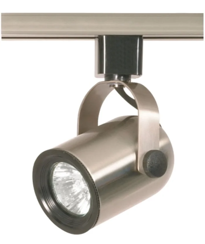 Track Heads Brushed Nickel One Light Track Head in Brushed Nickel (72|TH317)
