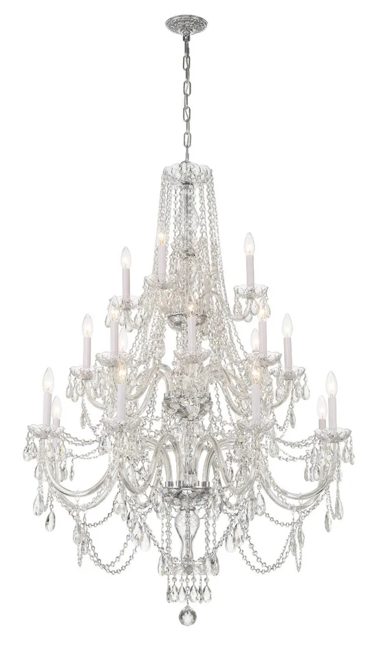 Traditional Crystal 20 Light Chandelier