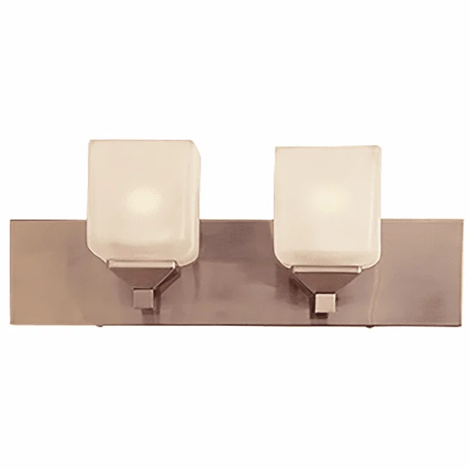 Trans Globe 2802 PW Edwards Pewter 2-Light Vanity Lighting Fixture