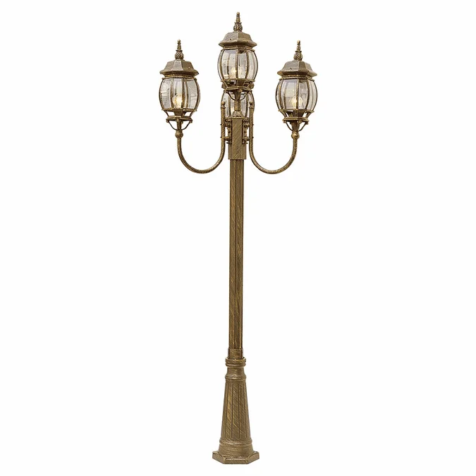 Trans Globe 4094 BC Parsons Black Copper Outdoor Pole Lighting Fixture