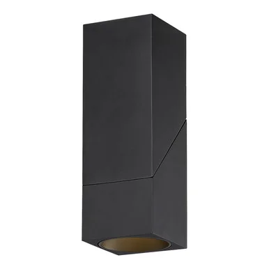 Transformer LED Flush Mount in Black (18|50011LEDD-BL/CLR)