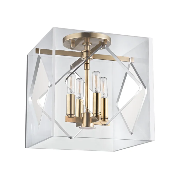 Travis Four Light Flush Mount