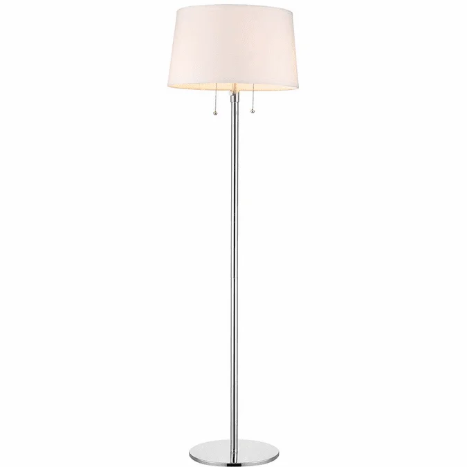Trend TFB435-26 Urban Basic Polished Chrome Lighting Floor Lamp
