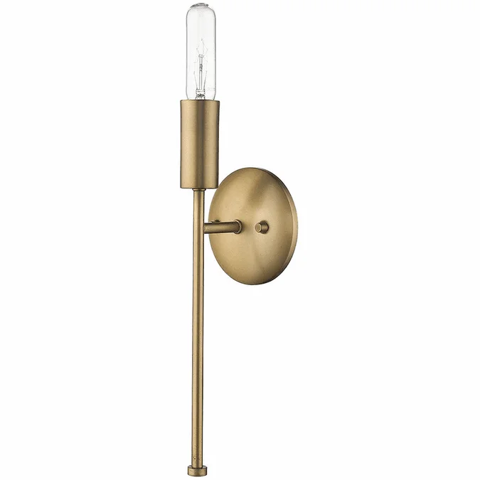 Trend TW40019AB Perret Modern Aged Brass Wall Sconce Lighting