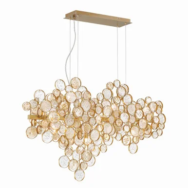 Trento 12 Light Chandelier in Gold (40|34031-022)