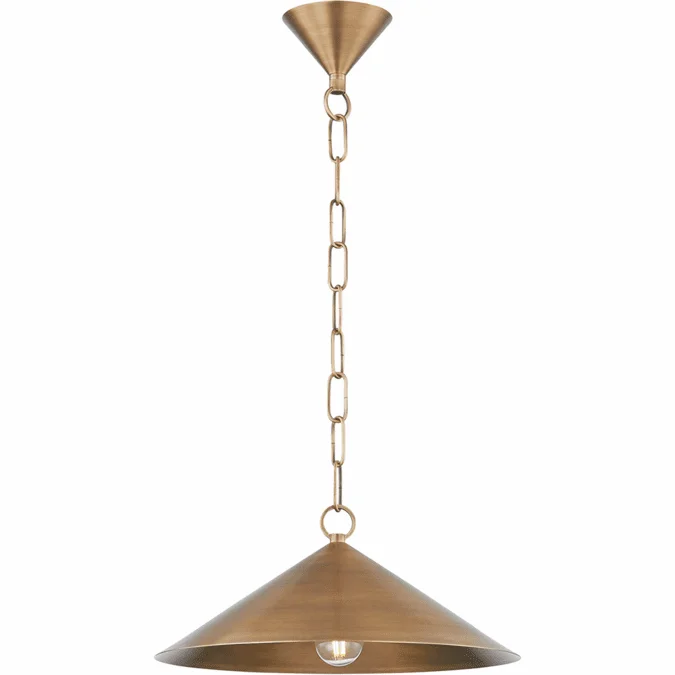Troy F1915-PBR Midvale Modern Patina Brass Pendant Lighting