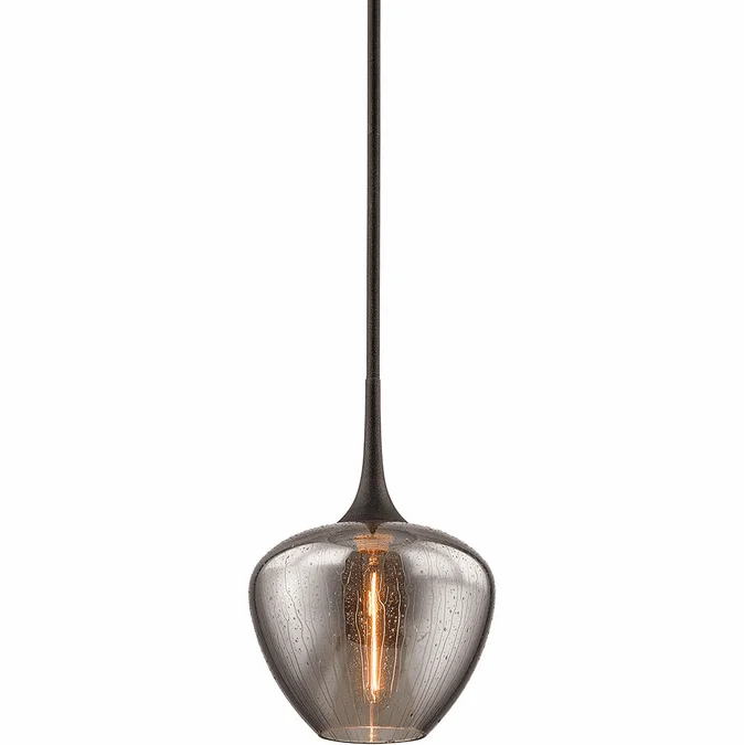 Troy F7055-VBZ West End Modern Vintage Bronze Mini Ceiling Light Pendant
