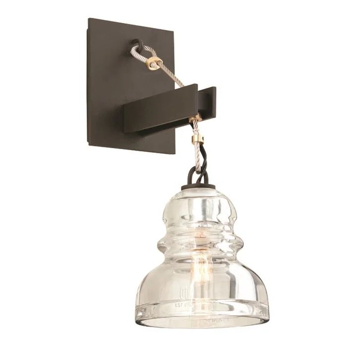 Troy Menlo Park 1-LT Wall Sconce – Deep Bronze – B3971