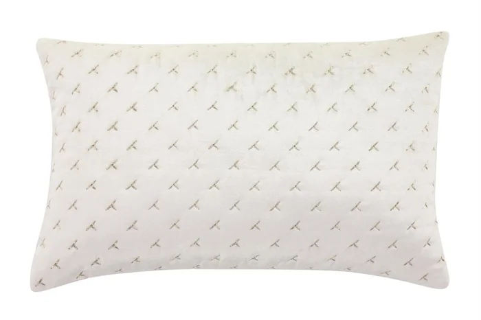 UMA White Fabric Pillow Decorative, 21″ x 5″ x 13″ | 20102