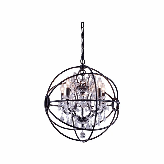 Urban Classic 1130D20DB-RC Geneva Dark Bronze 20″ Pendant Hanging Light