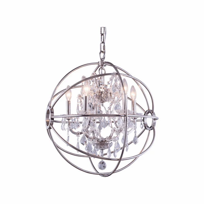 Urban Classic 1130D20PN-RC Geneva Polished Nickel 20″ Drop Ceiling Lighting