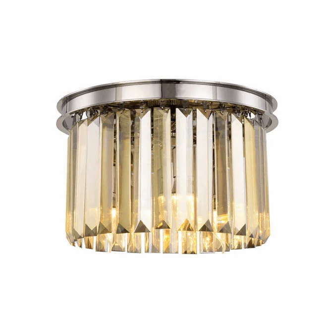 Urban Classic 1238F16PN-GT-RC Sydney Polished Nickel 16″ Flush Lighting