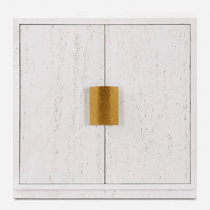 Uttermost 24825 Emma Modern Light Oak Veneer Cabinet