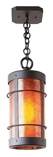 Valencia One Light Pendant in Rustic Brown (37|VH-9NRGW-RB)