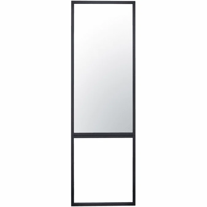 Varaluz 459MI20BL Hopscotch Contemporary Black Mirror