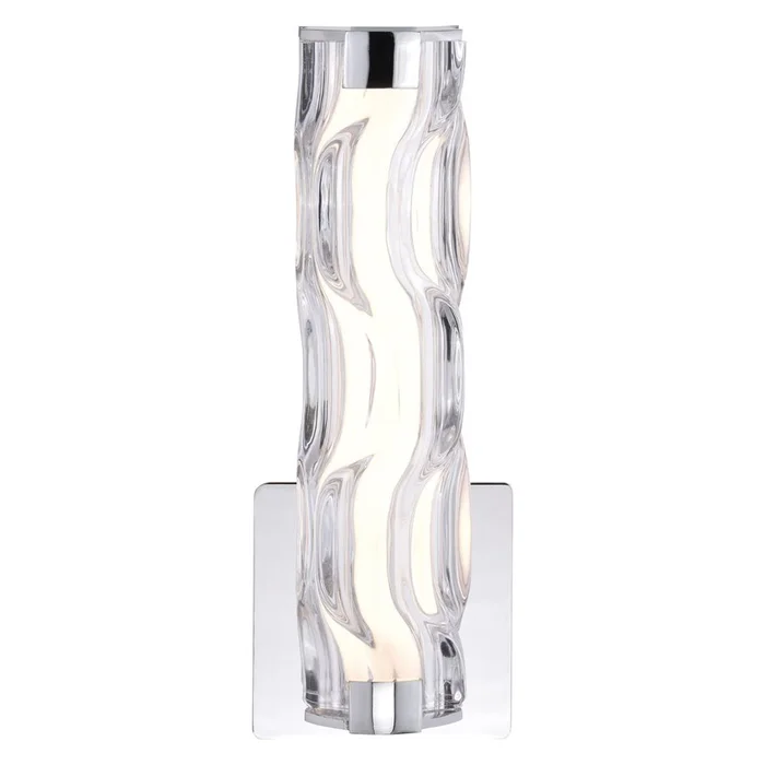 Vaxcel Marseille 1-LT LED Chrome Bathroom Vanity – W0357
