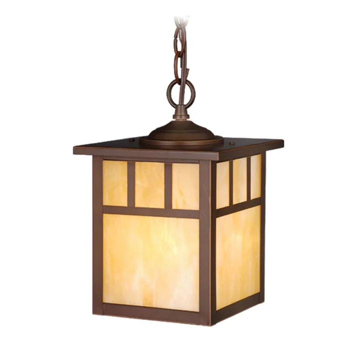 Vaxcel Mission 7″ Outdoor Pendant – Burnished Bronze – OD37276BBZ