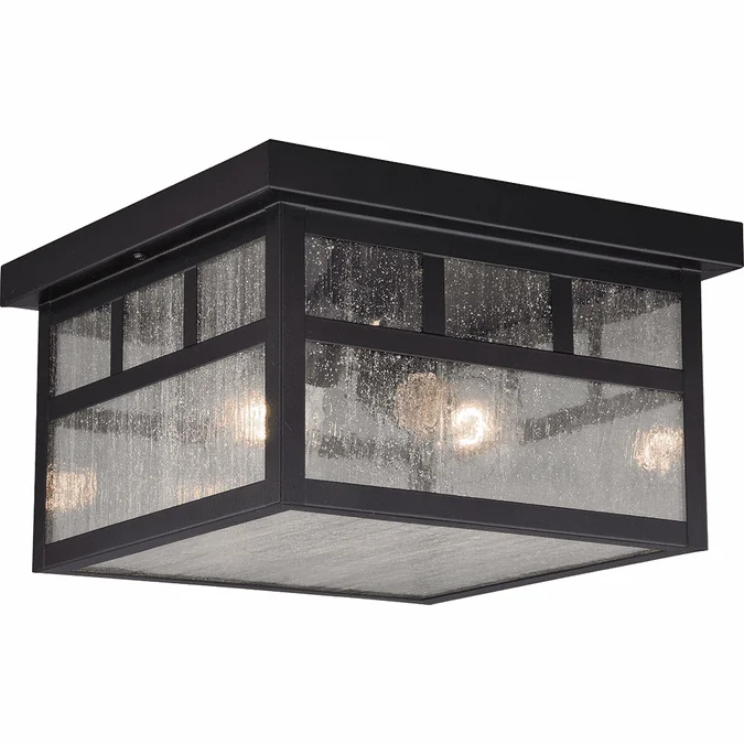 Vaxcel T0440 Mission Oil Burnished Bronze Exterior Overhead Lighting