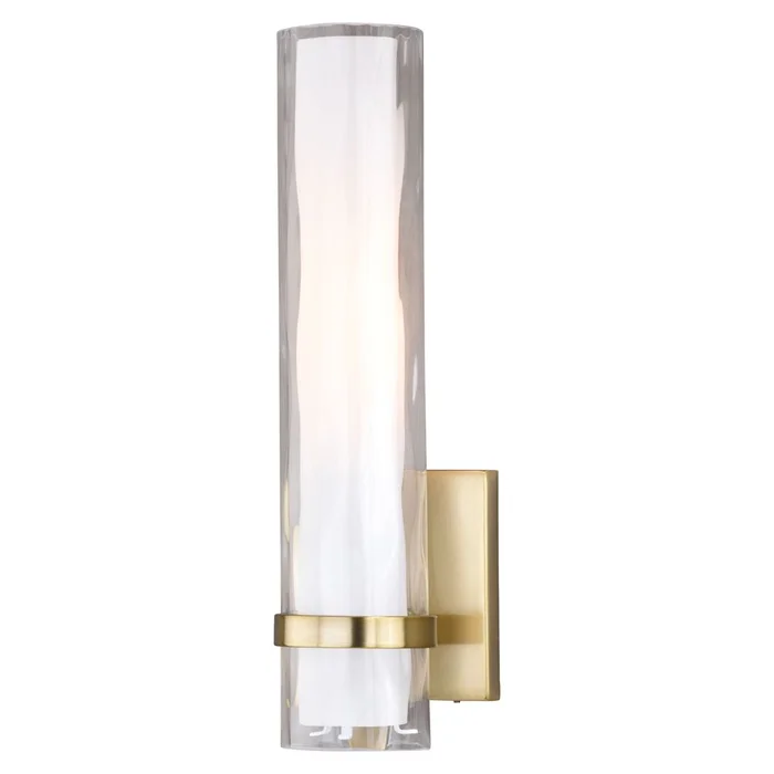 Vaxcel Vilo 1-LT Wall Light – Golden Brass – W0309