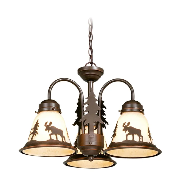 Vaxcel Yellowstone 3-LT Light Kit (Dual Mount) – Burnished Bronze – LK55616BBZ-C
