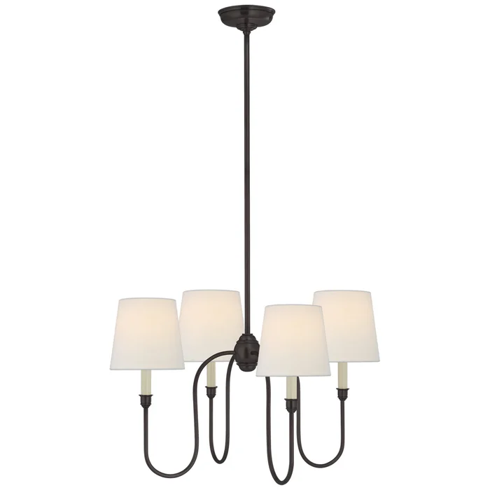 Vendome Four Light Chandelier