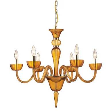 Vidriana Six Light Chandelier in Polished Chrome (45|6212/6)