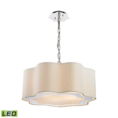 Villoy LED Pendant in Polished Nickel (45|1140-019-LED)